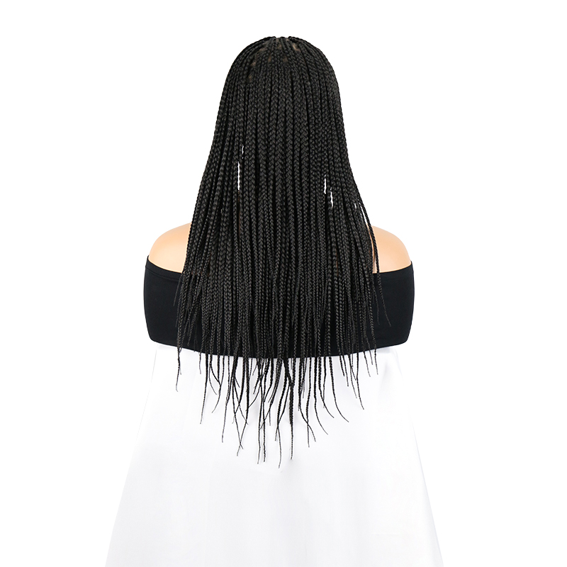 13x8 HD Lace Front Box Braided Wigs for Women Knotless Braided Lace Wig With Baby Hair Full Lace Braiding Wig 24