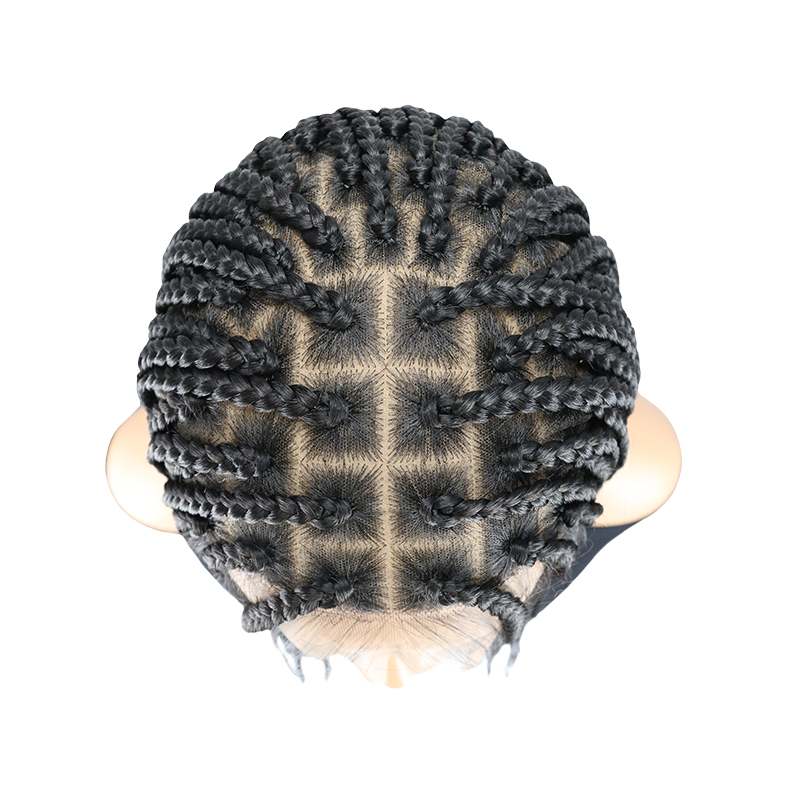 13x8 HD Lace Front Box Braided Wigs for Women Knotless Braided Lace Wig With Baby Hair Full Lace Braiding Wig 24