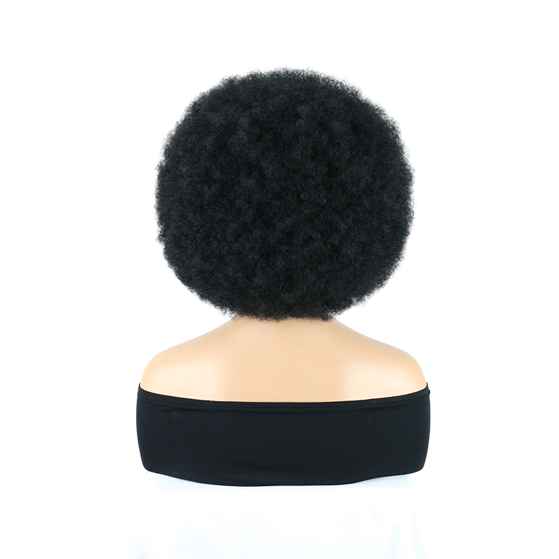 Cornrow Braided Wigs for Black Women Short Afro Puff Wig 11x5 Lace Front Braids Wig with Baby Hair Pre Braided Cornrow Hair Glueless Afro Curly Synthetic Wigs 1B Color