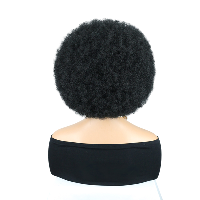 Cornrow Braided Wigs for Black Women Short Afro Puff Wig 11x5 Lace Front Braids Wig with Baby Hair Pre Braided Cornrow Hair Glueless Afro Curly Synthetic Wigs 1B Color
