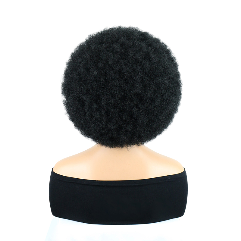 Cornrow Braided Wigs for Black Women Short Afro Puff Wig 11x5 Lace Front Braids Wig with Baby Hair Pre Braided Cornrow Hair Glueless Afro Curly Synthetic Wigs 1B Color