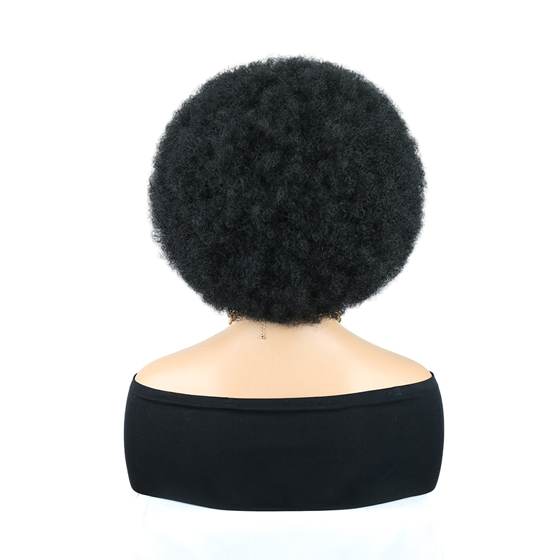 Cornrow Braided Wigs for Black Women Short Afro Puff Wig 11x5 Lace Front Braids Wig with Baby Hair Pre Braided Cornrow Hair Glueless Afro Curly Synthetic Wigs 1B Color