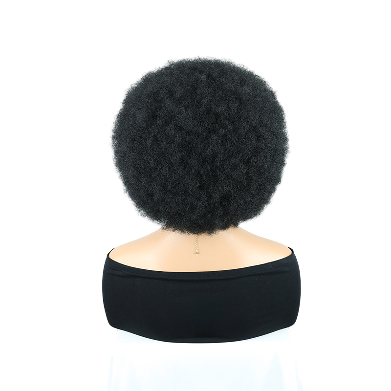 Cornrow Braided Wigs for Black Women Short Afro Puff Wig 11x5 Lace Front Braids Wig with Baby Hair Pre Braided Cornrow Hair Glueless Afro Curly Synthetic Wigs 1B Color