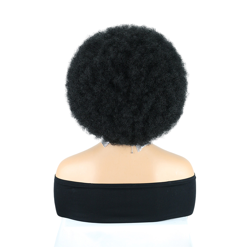 Cornrow Braided Wigs for Black Women Short Afro Puff Wig 11x5 Lace Front Braids Wig with Baby Hair Pre Braided Cornrow Hair Glueless Afro Curly Synthetic Wigs 1B Color